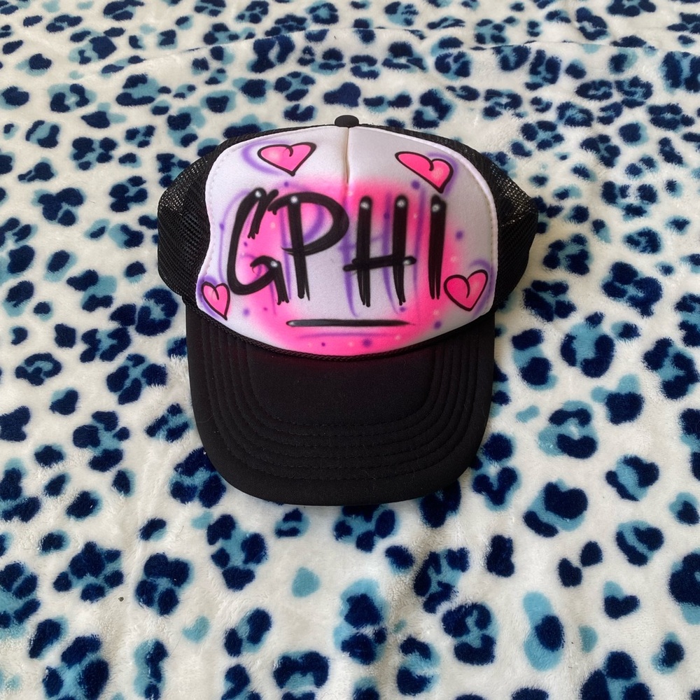 GAMMA PHI BETA trucker hat 🌙💗